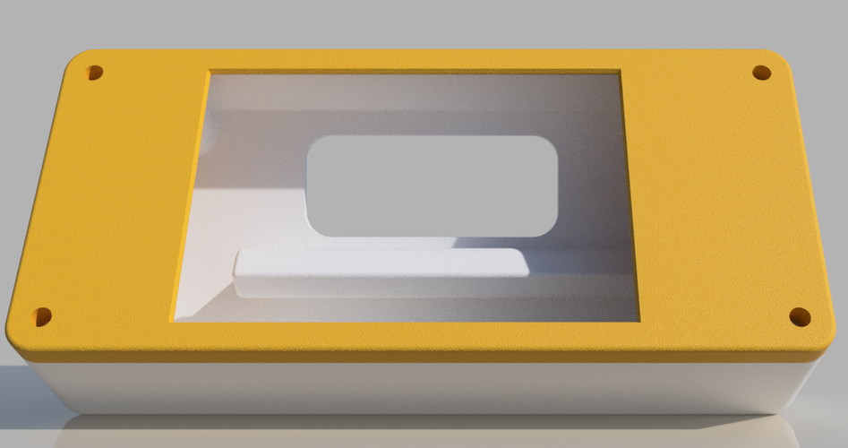 Lerdge screen case for ZAV_ver.1 3D Print 285817