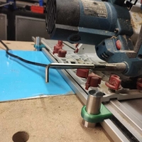 Track saw to bench dog clamp - Thumbnail 3