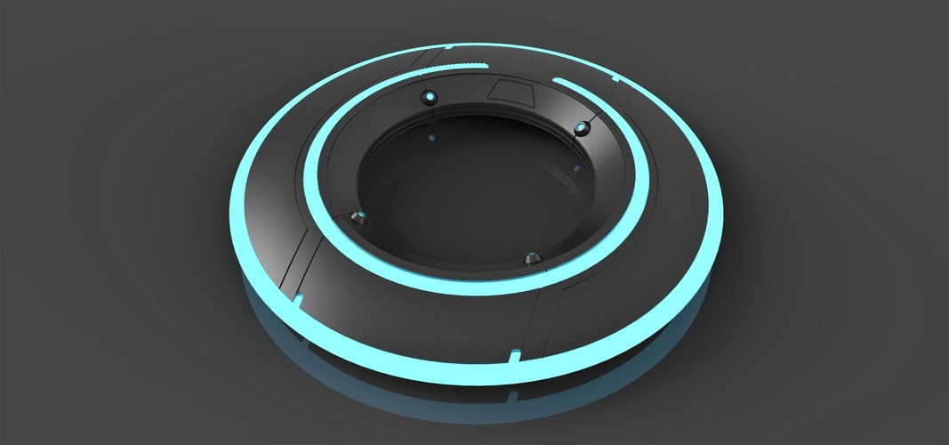 Identity disk from movie Tron Legacy