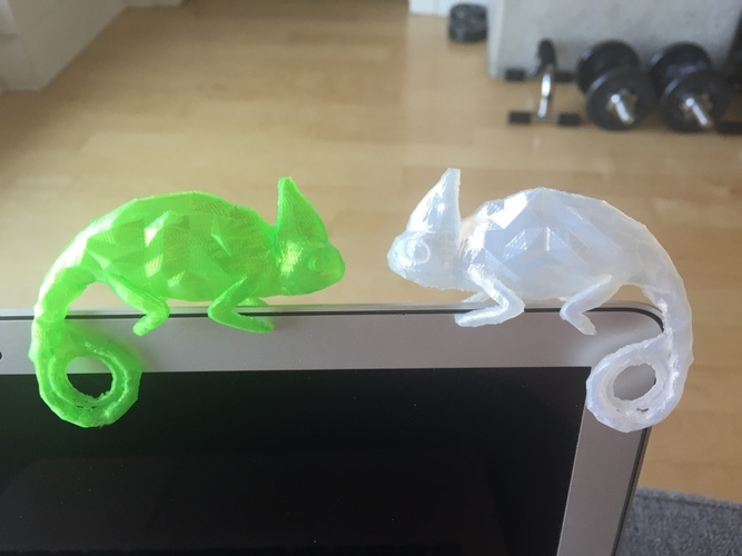 3D Printed Chameleon by J.R. Bédard | Pinshape