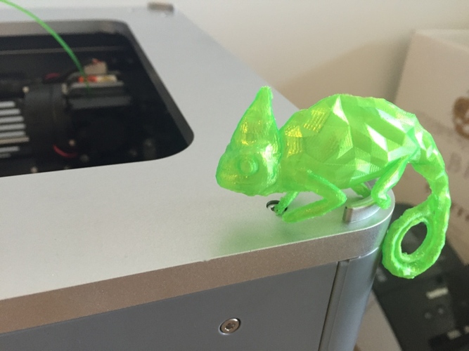 3D Printed Chameleon by J.R. Bédard | Pinshape