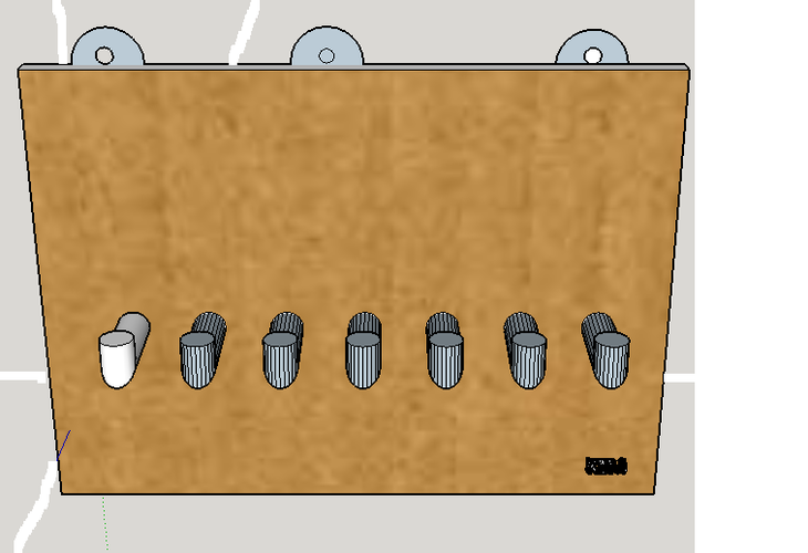 Tablero para Llaves de taller