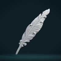 Small Good Feather 3D Printing 286288