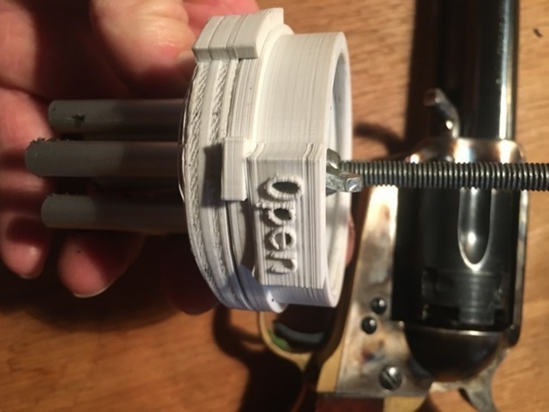 muzzle loading revolver speed loader - Pinshape