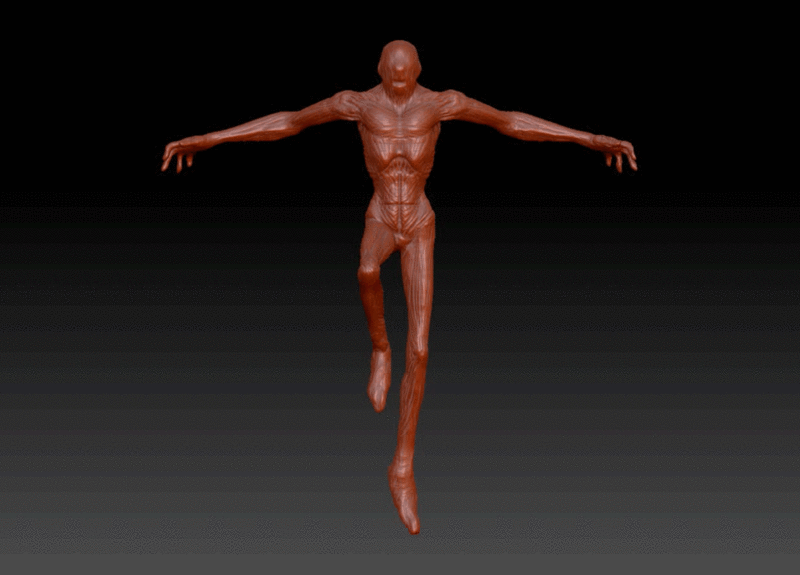 Death Stranding BT _ like  Figure (No Strands) W and W/O Base