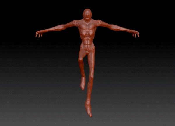 Death Stranding BT _ like  Figure (No Strands) W and W/O Base