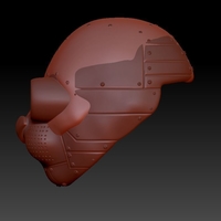 RAB BOT _ SciFi Helmet W Antenna models - Thumbnail 3