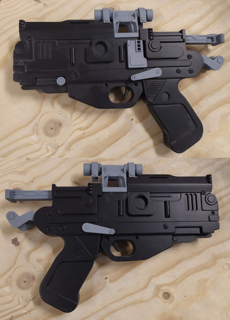 Star Wars - Blaster pistol Knight of Ren - Cardo  - FOR COSPLAY