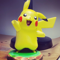 Small Pikachu Wacon Pen Holder 3D Printing 286431