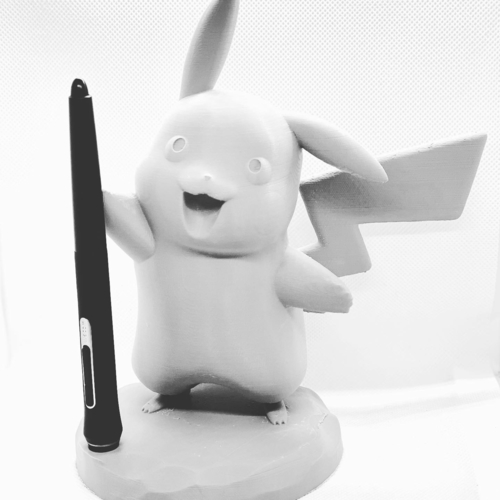 Pikachu Wacon Pen Holder 3D Print 286432