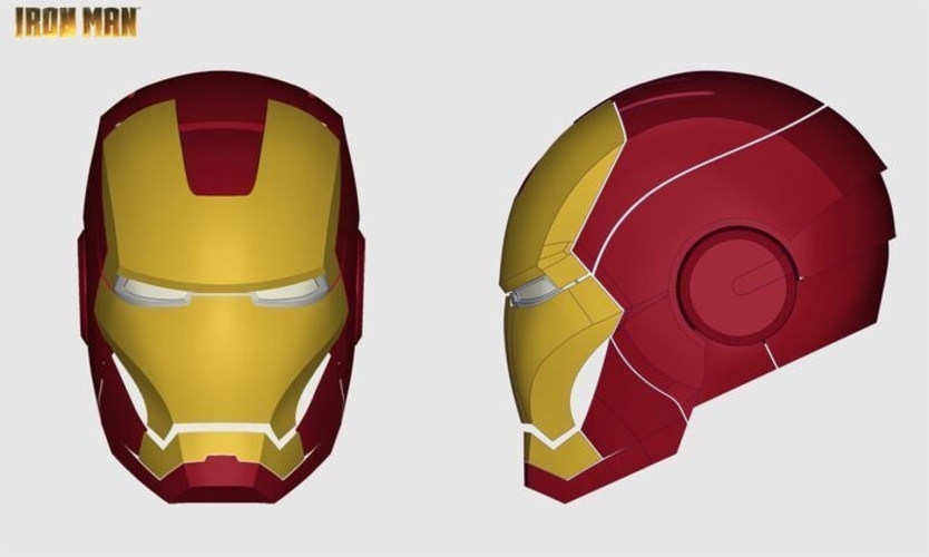 The iron man helmet 3D Print 286535