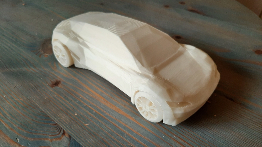 Tesla Roadster ( low poly ) 3D Print 286593