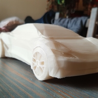 Tesla Roadster ( low poly ) - Thumbnail 3