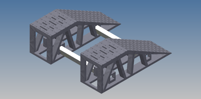 RC access ramp Rampe - Pinshape