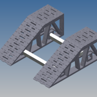 Small RC access ramp Rampe  3D Printing 286612