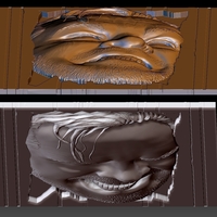 Portrait Bas-relief based on your photo - Thumbnail 1