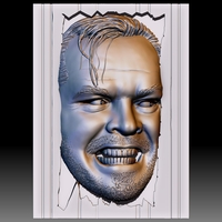 Small Portrait Bas-relief based on your photo 3D Printing 286618