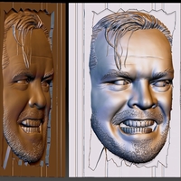 Portrait Bas-relief based on your photo - Thumbnail 4