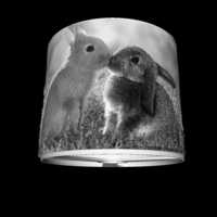 Small Lithophane Christmas candle lampshade 3D Printing 286628