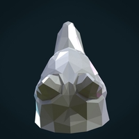 Low poly Wolf head - Thumbnail 9