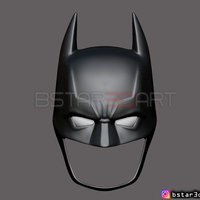 Batman Helmet-The Batman 2021-Robert Pattinson-DC comic Fan Art  - Thumbnail 6