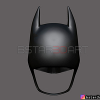 Batman Helmet-The Batman 2021-Robert Pattinson-DC comic Fan Art  - Thumbnail 10