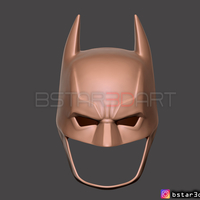 Batman Helmet-The Batman 2021-Robert Pattinson-DC comic Fan Art  - Thumbnail 14