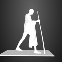 Mahatma Gandhi Sclupture - Thumbnail 3