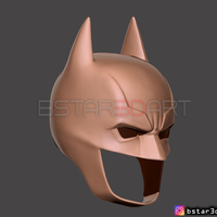 Batman Helmet-The Batman 2021-Robert Pattinson-DC comic Fan Art  - Thumbnail 15