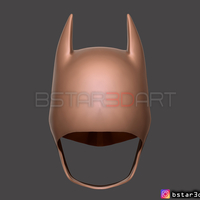 Batman Helmet-The Batman 2021-Robert Pattinson-DC comic Fan Art  - Thumbnail 17