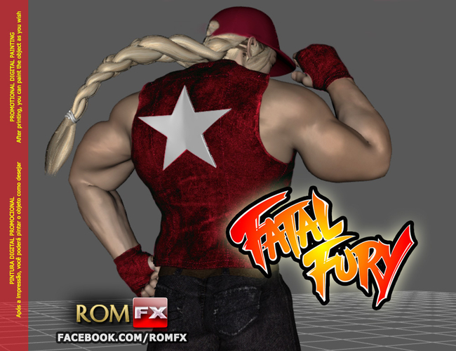 Terry Bogard - Fatal Fury Action Figure Printable