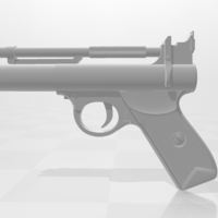 Small Webley Premier Air Pistol Premier Model E 3D Printing 286968