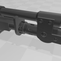 Star Wars - CARA DUNE HEAVY BLASTER v 3.0 - Hight Details - Thumbnail 1