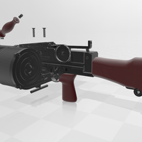 Star Wars - CARA DUNE HEAVY BLASTER v 3.0 - Hight Details - Thumbnail 7