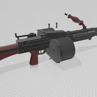 Star Wars - CARA DUNE HEAVY BLASTER v 3.0 - Hight Details - Thumbnail 8