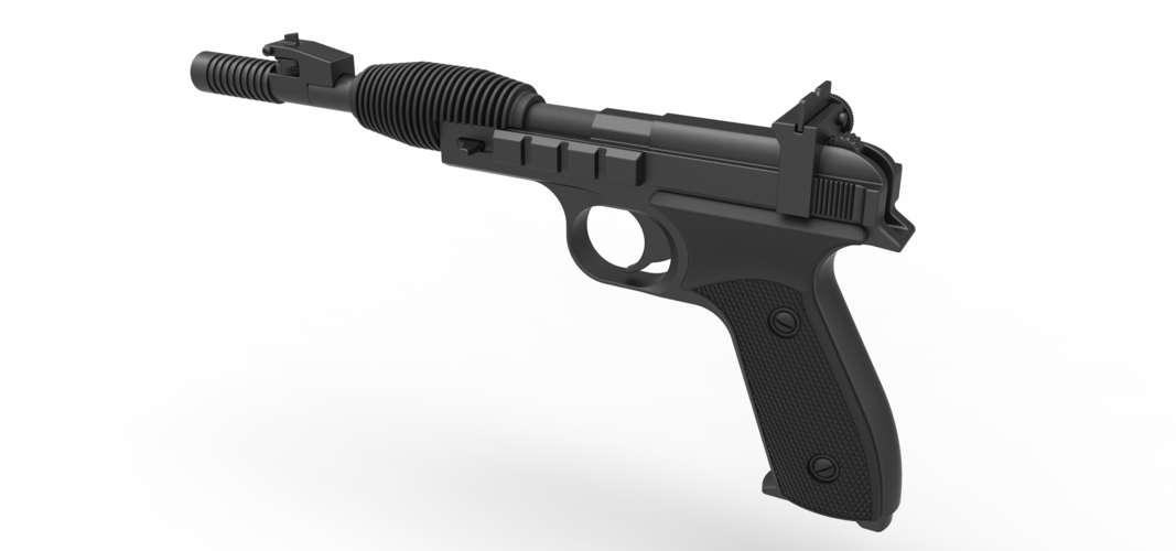 Blaster pistol X-30 from Star Wars Return of the Jedi 3D Print 287034