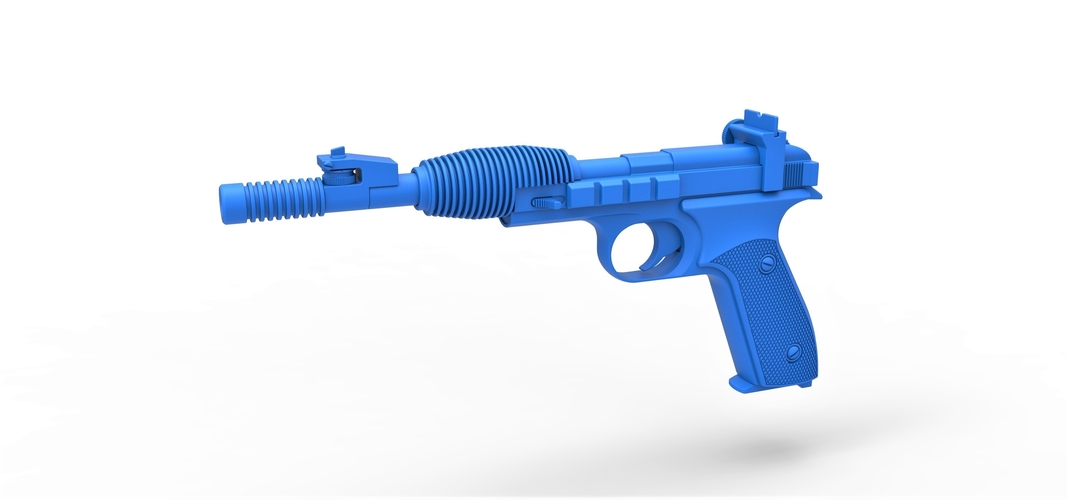 Blaster pistol X-30 from Star Wars Return of the Jedi 3D Print 287038