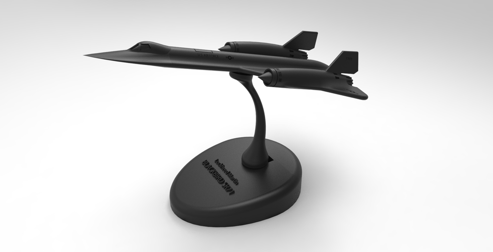 Blackbird SR71 3D Print 28704