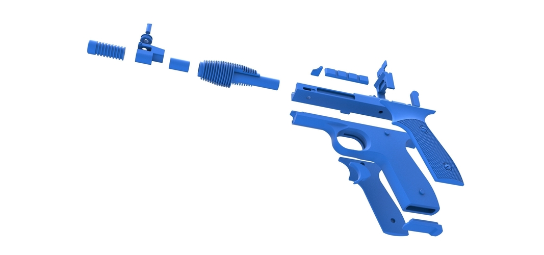 Blaster pistol X-30 from Star Wars Return of the Jedi 3D Print 287042