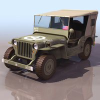 Small jeep car​ stl 3D Printing 287089
