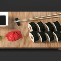Sushi on a Board - Thumbnail 4