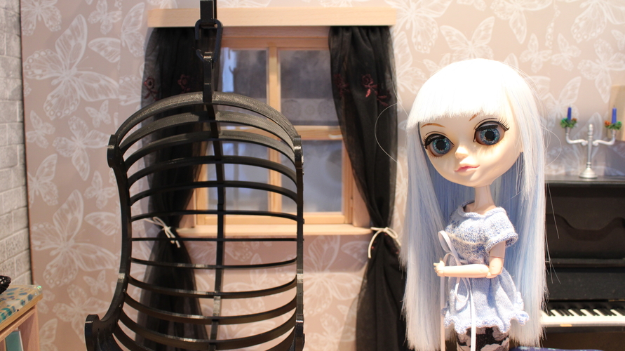 1/6 Barbie hanging chair 3D Print 287162