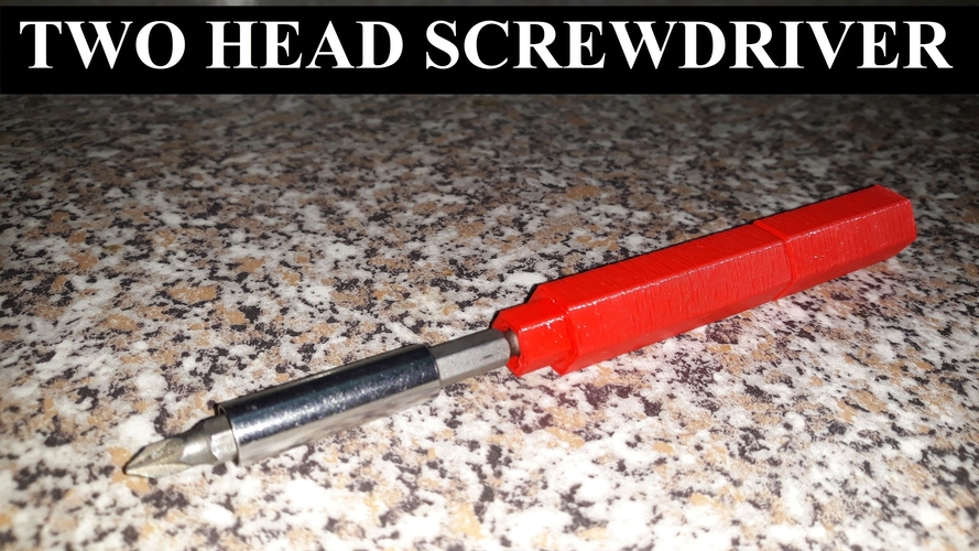 TWO HEAD SCREWDRIVER 3D Print 287189