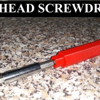 Small TWO HEAD SCREWDRIVER 3D Printing 287189