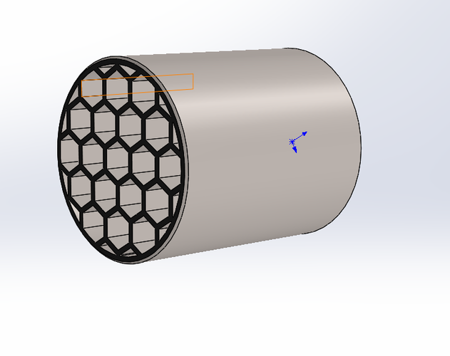 Anti-reflection grille for scope 3D Print 287198