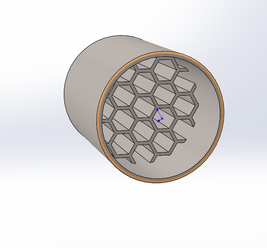 Anti-reflection grille for scope 3D Print 287199