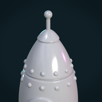 Cartoon Rocket - Thumbnail 8