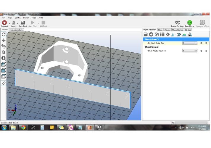 Measure Parts in STL Format with a Digital Ruler 3D Print 28727