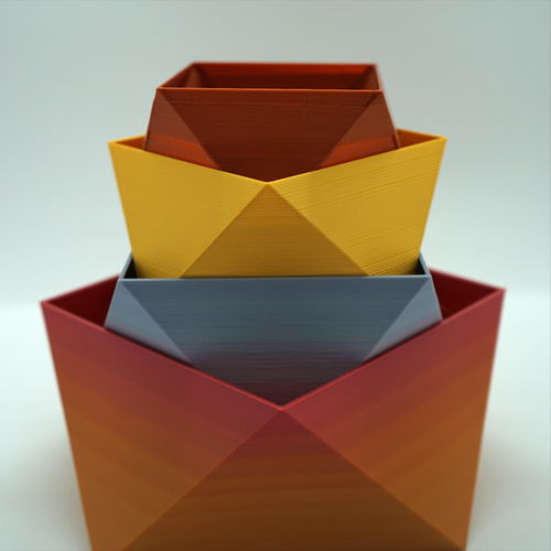 Diver - PolyBox (LowPoly) 3D Print 287275