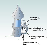 Harry Potter Inspired Butterbeer Stein - Thumbnail 4
